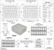Crate With Nylon Hole Partition Size- 600 X 400 X 325