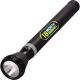 IBELL FL8389 RECHARGEABLE FLASHLIGHT TORCH, ULTRA LONG BEAM RANGE, AIRCRAFT ALUMINIUM BODY,SUPER BRIGHT LED LIGHT, BLACK