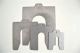 S S 304 PRECUT SHIMS SIZE : RS1 ( 40MM X 40MM X 13MM SLOT ) 0.560mm thk