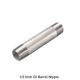 GI BARREL NIPPLE ½”