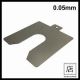 S S 304 PRECUT SHIMS SIZE : RS4 ( 100MM X 100MM X 27MM SLOT ) 0.560mm