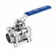 L& T MAKE SS316 THREADED BALL VALVE –SOCKET WELD 3PC DESIGN, REDUCED BORE WITH LOCKING ARRANGEMENTS ONE SIDE, SIZE -15 MM
