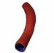 Turbo Hose For Industrial Engine Red Colour Size-ID 180 & ID 160 Length 205 Thickness 6mm Conical Shape