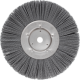 ABRASIVE WHEEL BRUSH OSBORN MAKE DIA.38MMX 10MM WDX BR DIA.1/2 GRIT 120 RINGLOCK WH BR D38X10 NOVOFIL NH-S120 NO.9906-011 146 THRO.CLASSIC ENTERPRISES FOR OIL HOLE POLISH OPER. IN ROBOT DEBURRING CELL 3 & 7 IN CONROD.AW.(JAN-2025)