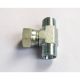 Hydraulic Swivel T-Type -Tube OD: 6 mm, Thread OD: 11.84 mm ≈ M12 Thread Pitch: 1.5 mm Nut AF: 14 mm(spanner size 14)